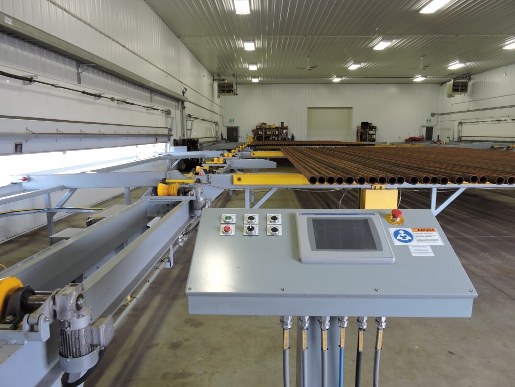 Pipe Handling & Inspection Facility Saskatchewan Rockford Engineering