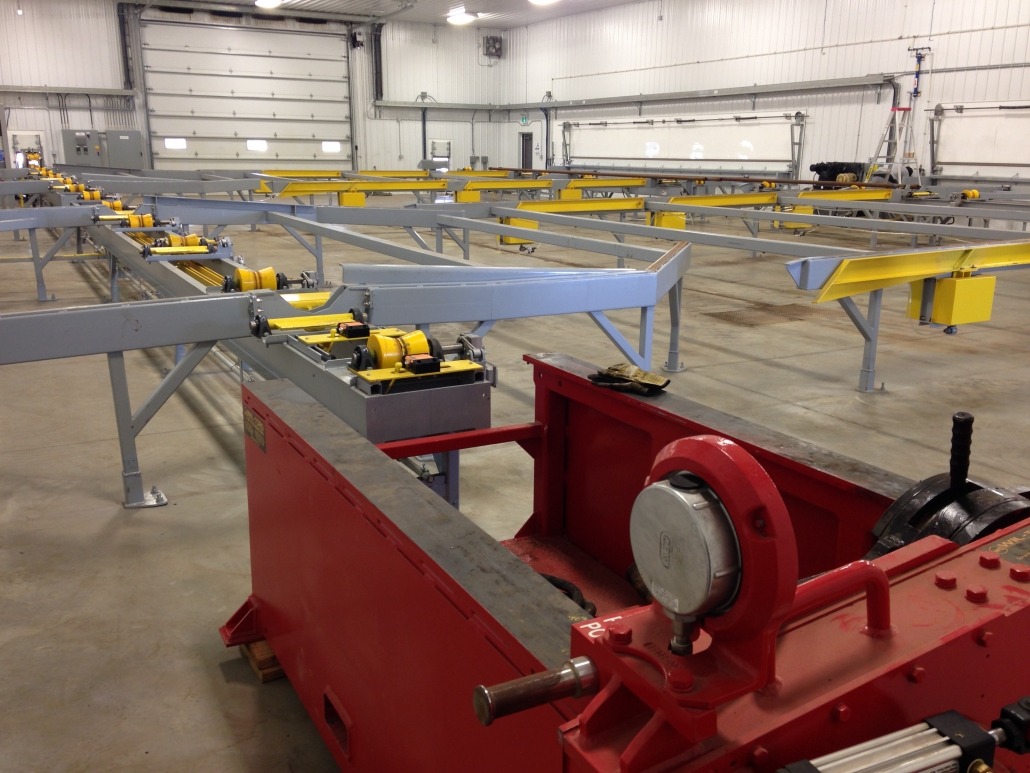 Pipe Handling & Inspection Facility Saskatchewan Rockford Engineering