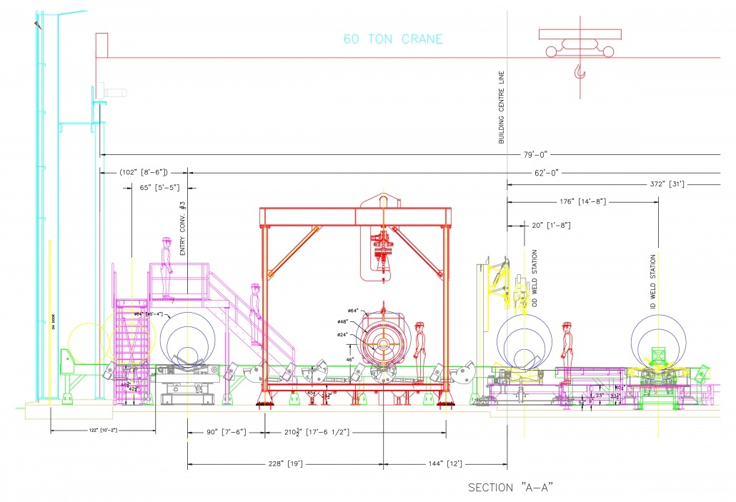 Spiral Pipe Double Joining Facility