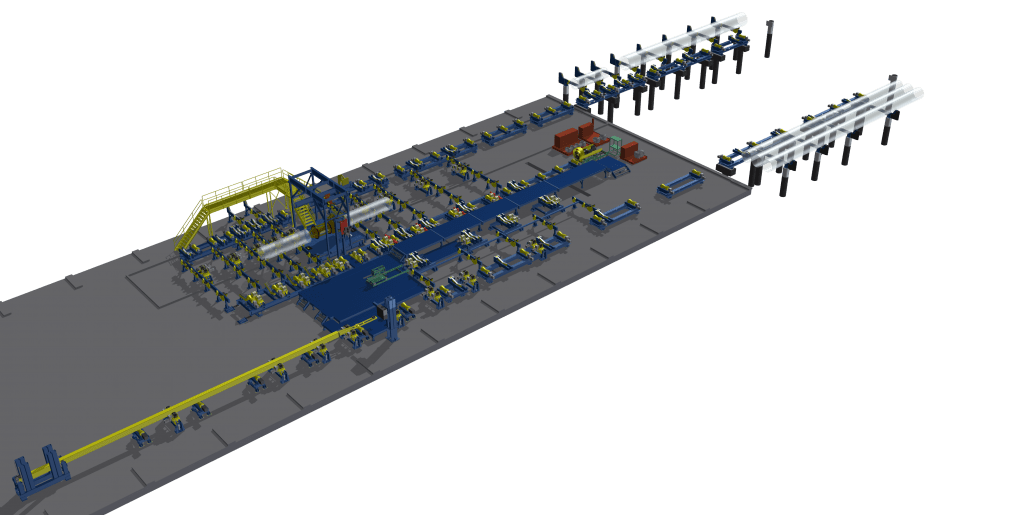 Spiral Pipe Double Joining Facility