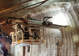Rockford Engineering Works Regina Saskatchewan Canada mining Splitset Basket Bolter